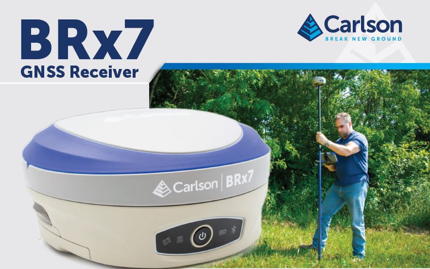 Carlson BRx7 GNSS receiver - Surveyors tool